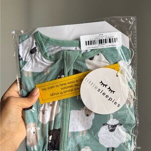 Little Sleepies Sheepies Zippy Pajamas